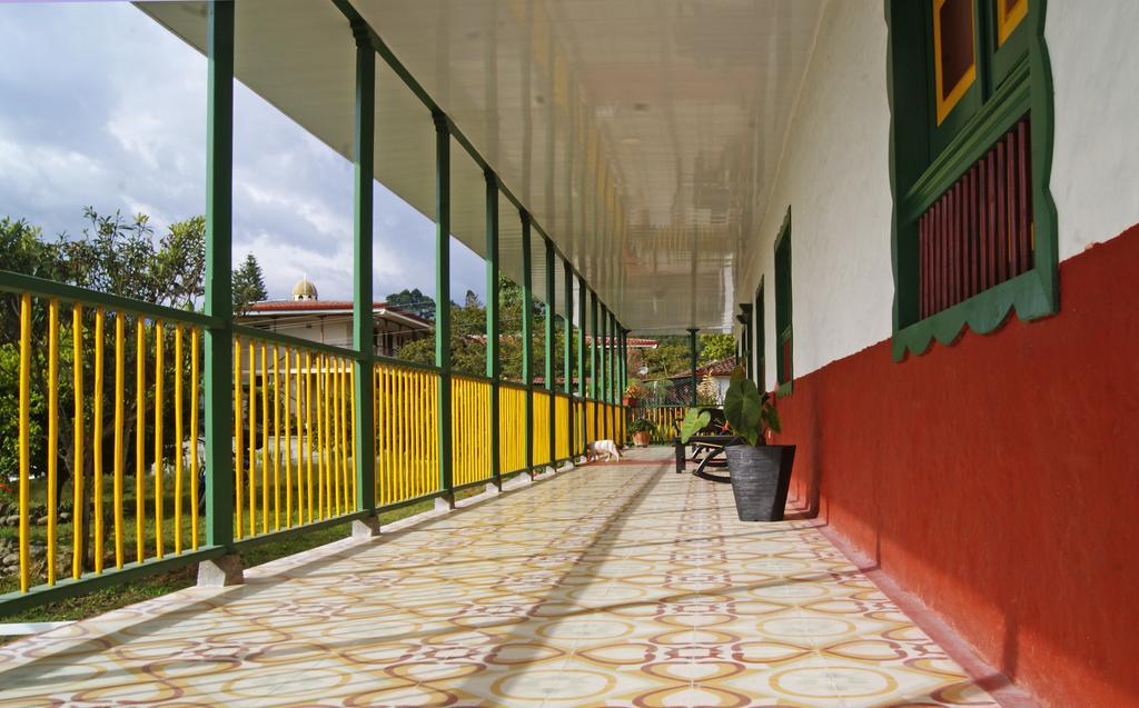 Hostal Casa De Los Taitas Salento Exteriér fotografie